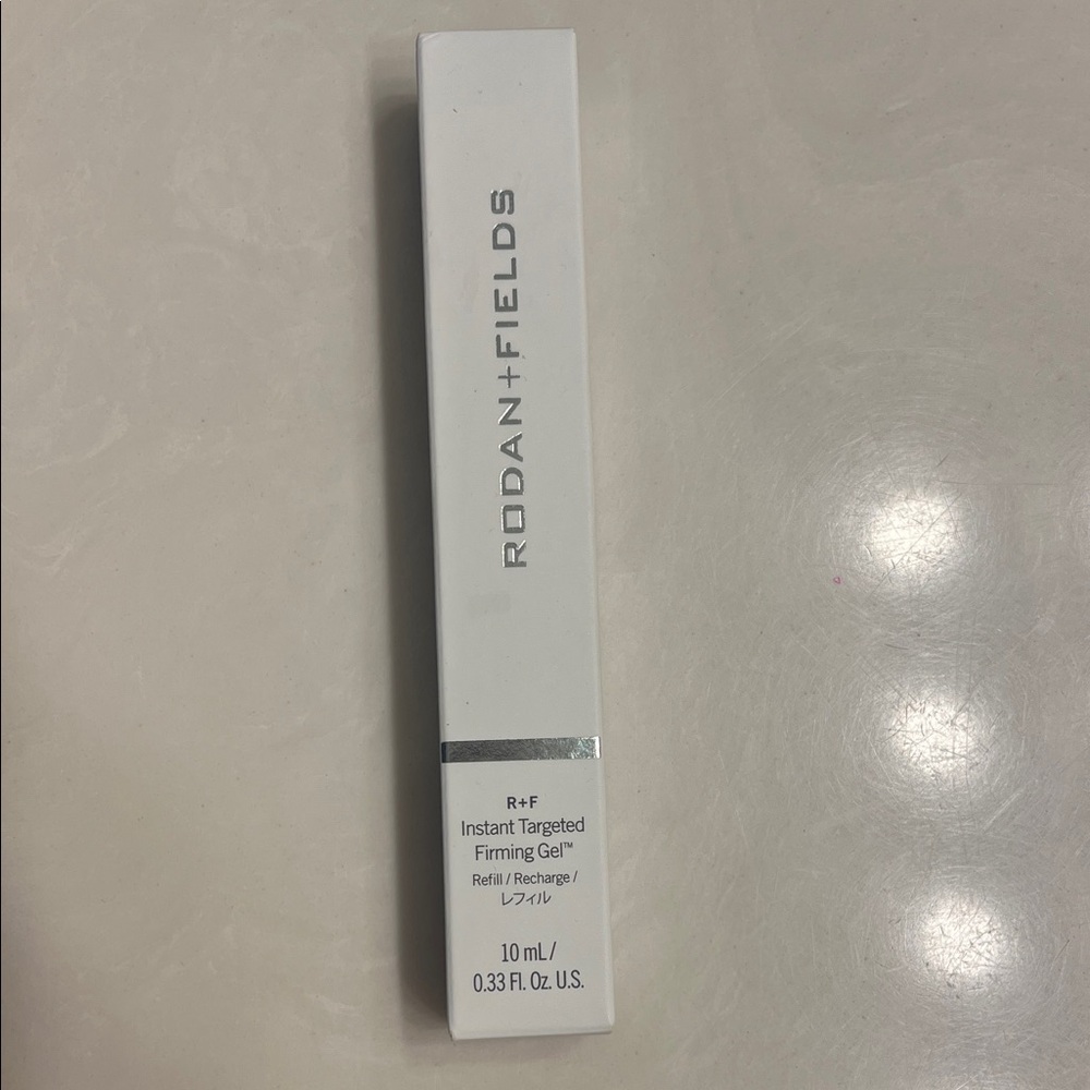 Rodan + Fields Instant Targeted Firming Gel REFILL in White Packaging